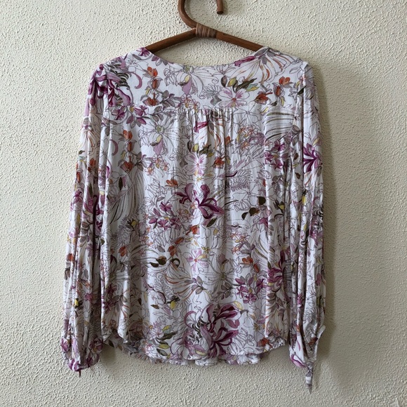 Anthropologie Pernille Tie Sleeve Blouse XS - Picture 3 of 4